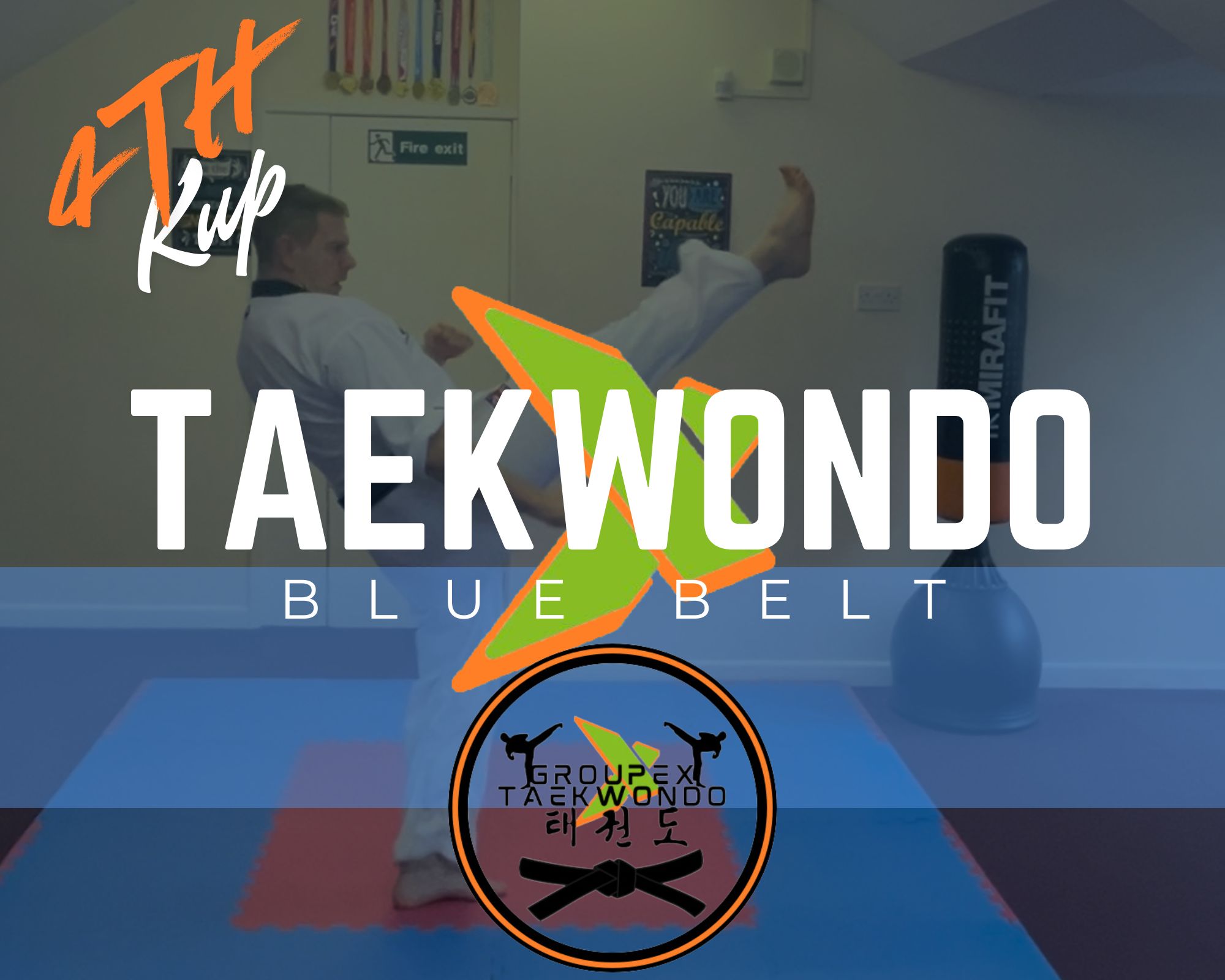 GroupEx Taekwondo Blue Belt